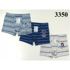 BR Шорти боксери для хлопчика 3350  06   6(3) шт
