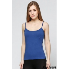 Jiber Майка тонкі брителі жіноча СТРЕЙЧ  671 LAGIVERT (СИНІЙ)  S/M/LL  3(1)шт