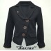 ,,Suzie122-152шерстьКОСТЮМ Піджак "Жаклін"(5423)+Спідниця чорний 122-152 6 шт