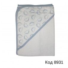 Tr Рушник куточок махра BocioLand №2 75х75 см  1шт.