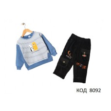 Tr Костюм для хлопчика начос (реглан+ штани вельвет начос )    092-104  4шт.