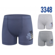 BR Шорти боксери для хлопчика 3348  06   6(3) шт