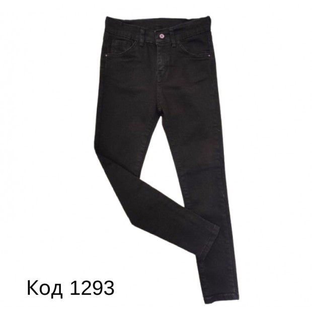 Tr Джинси для дівчинки Tiger  ЧОРНИЙ  11-15  5р.(3)шт