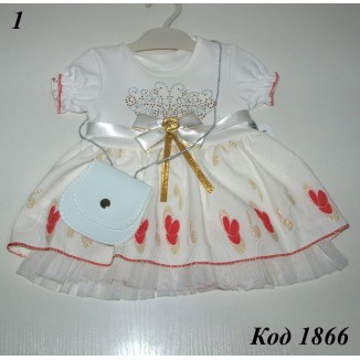 Платье нарядное  дев. 68-80 р.  3 шт.