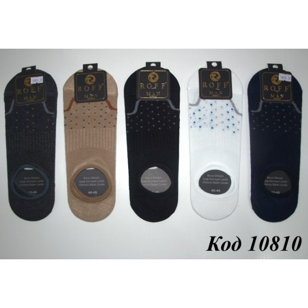 Следы Roff турция мужские.Roff Сетка МИКС 10805  40-45 12(3)шт