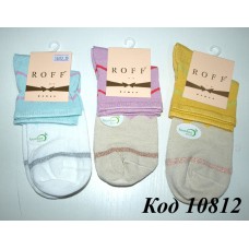 Roff Шкарпетки жіночі Бамбук 27061 МІКС 35-40 12(3)шт