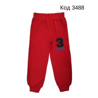 Tr Штани 2-х нитка для дівчинки 1727  5-8 років  4 шт