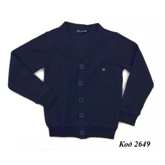 Кардиган для мальчика.BOLD РУБЧИК кашемир 5107   116- 134  4шт
