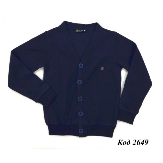 Кардиган для мальчика.BOLD РУБЧИК кашемир 5107   116- 134  4шт