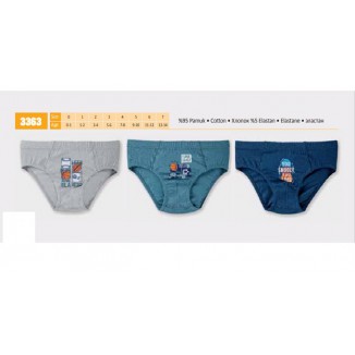 BR Труси для хлопчика 3363       06,07   12(6) шт