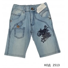 Ch Бриджі для хлопчика XLKE 2231 легкий джинс  20-28  (110-134)  5шт