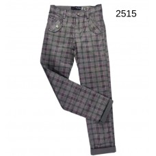 .Ch Штани для дівчинки Штучна шкіра Yuke 93164     21-25  5р.