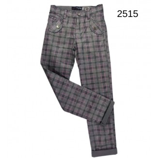 .Ch Штани для дівчинки Штучна шкіра Yuke 93164     21-25  5р.