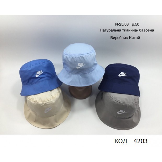 Ch Панамка для хлопчика Nice  №25/68 розмір50  5шт