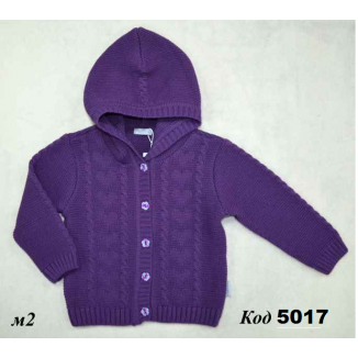 823Кофта  кап. для дівч.КД-823  86-104 сирень  3(1) шт
