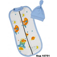 ББ Кокон з шапкою вузлик КОМБІ   62  1шт