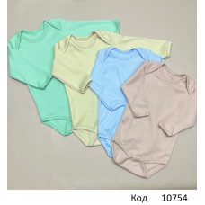 ЛС Боді лодочка рубчик рапорт  68,74,80,86  4  шт