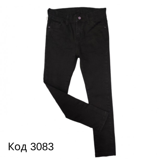 Tr Джинси для дівчинки Tiger  ЧОРНИЙ  06-10  5р.