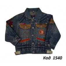 ,Ch Піджак для хлопчика джинсовий 134  5(1) шт