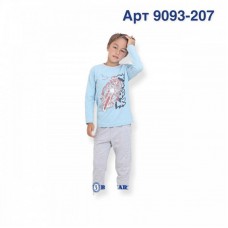 BR Піжама для хлопчика 03-06 стрейч/бавовна  9093    ACIK MAVI(207)блакитний 1 шт.