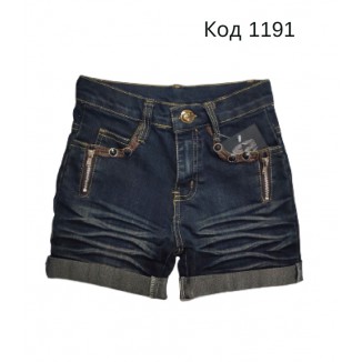 ,Ch Шорти для дівчинки  8146 джинс  5-9 років  5шт