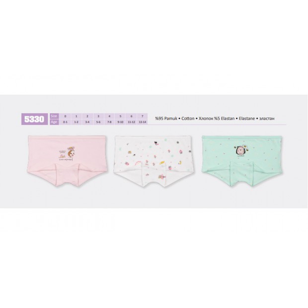 BR Шорти для дівчинки  5330,99    06 12(6) шт.
