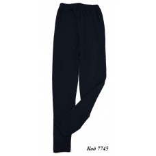 Tr Лосини рибана з начосом ЧОРНІ підліток 158,164  4 шт