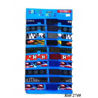 Topgal Ремінь  середній ЛИПУЧКА МАЛЮНОК хлопчик 10 шт