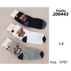 ArtiKatamino Шкарпетки бавовняні для хлопчика МАЛЮНОК 200443 Мікс кольорів  12(3) шт.