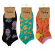 YO Шкарпетки жіночі SKS-0086U "SPOKSY" КОРОТКІ   МІКС кольорів    35-38//39-42  6(3)шт