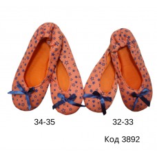 YO Балетки щільний трикотаж  BL-10  32-33,34-35  4(2)шт