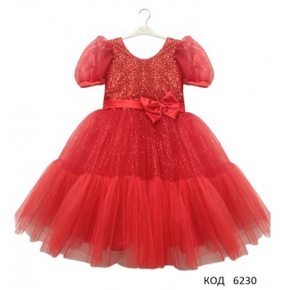 Платье  бальное  дев. 6-7 лет 2шт