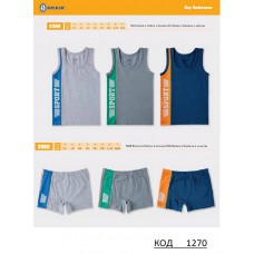 BR Набір білизни для хлопчика(майка+боксери) 2368/3368       6(3)шт.