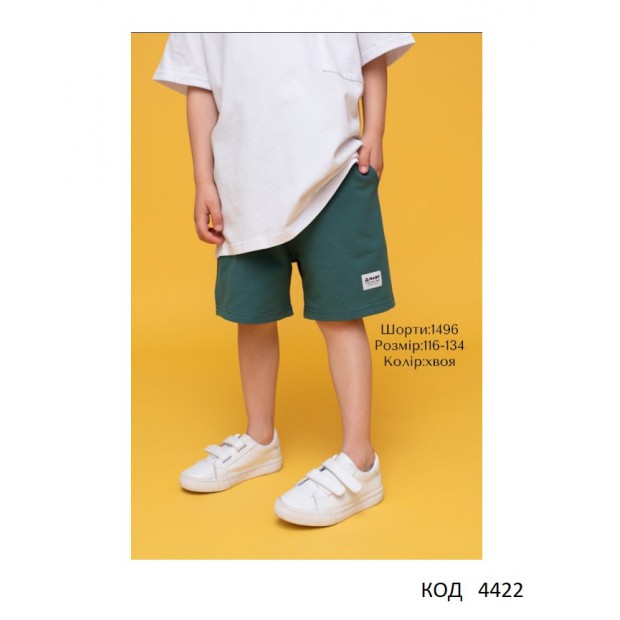 Hart Шорти 2-х нитка 116-134 для хлопчика  1496  4 шт.