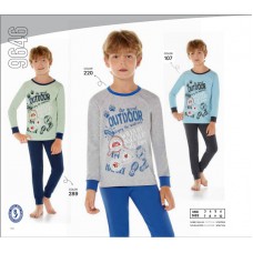 BR Піжама для хлопчика 07-10 стрейч/бавовна  9646    7-10  4 шт.