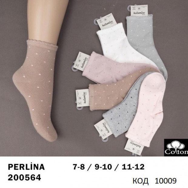 ArtiKatamino Шкарпетки махрові для дівчинки МАЛЮНОК 250146  МІКС   12(3) шт.