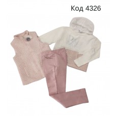 Tr Костюм трикотажний для дівчинки PINK 2180   10,11 років   5(2) шт.