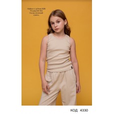 Hart ТОП рубчик подовженний для дівчинки 140-164  1526  5 шт.