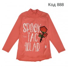 Tr Туніка для дівчинки стрейч Moccis 5074 110-128  4  р.