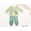 Tr Костюм для хлопчика інтерлок/резинка PEPELİNO 5510  6,12,18,24 міс. 4 шт