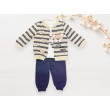 Tr Костюм для хлопчика інтерлок/резинка PEPELİNO 5510  6,12,18,24 міс. 4 шт