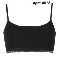 BR Топ для дівчинки 4012,02   ЧОРНИЙ   06,07,08    6(3) шт.