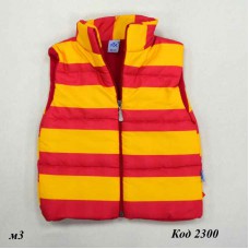 Tr Жилетка ясельна синтапон на флісі 1,2,3   3шт