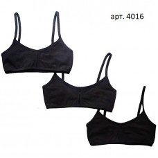 BR Топ для дівчинки 4016,02   ЧОРНИЙ   06,07,08    12(3) шт.