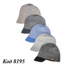 ANPA Шапка в'язана для хлопчика KY-62,55   5/7років  5 шт.