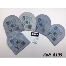 ANPA Шапка в'язана для хлопчика  S-108  54-56   5 шт.