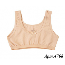 BR Топ для дівчинки 4768,03   БЕЖЕВИЙ   06,07    12(6) шт.