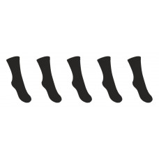 YO Шкарпетки для хлопчика SKA-0057C/SK-03 JASSY   ЧОРНИЙ  23-25//39-42  6(3)шт