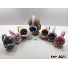 Навушники хутряні  ПАЄТКИ 12(3)шт