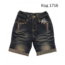Ch Бриджі для хлопчика GOLD 8146 джинс   110-134   5шт